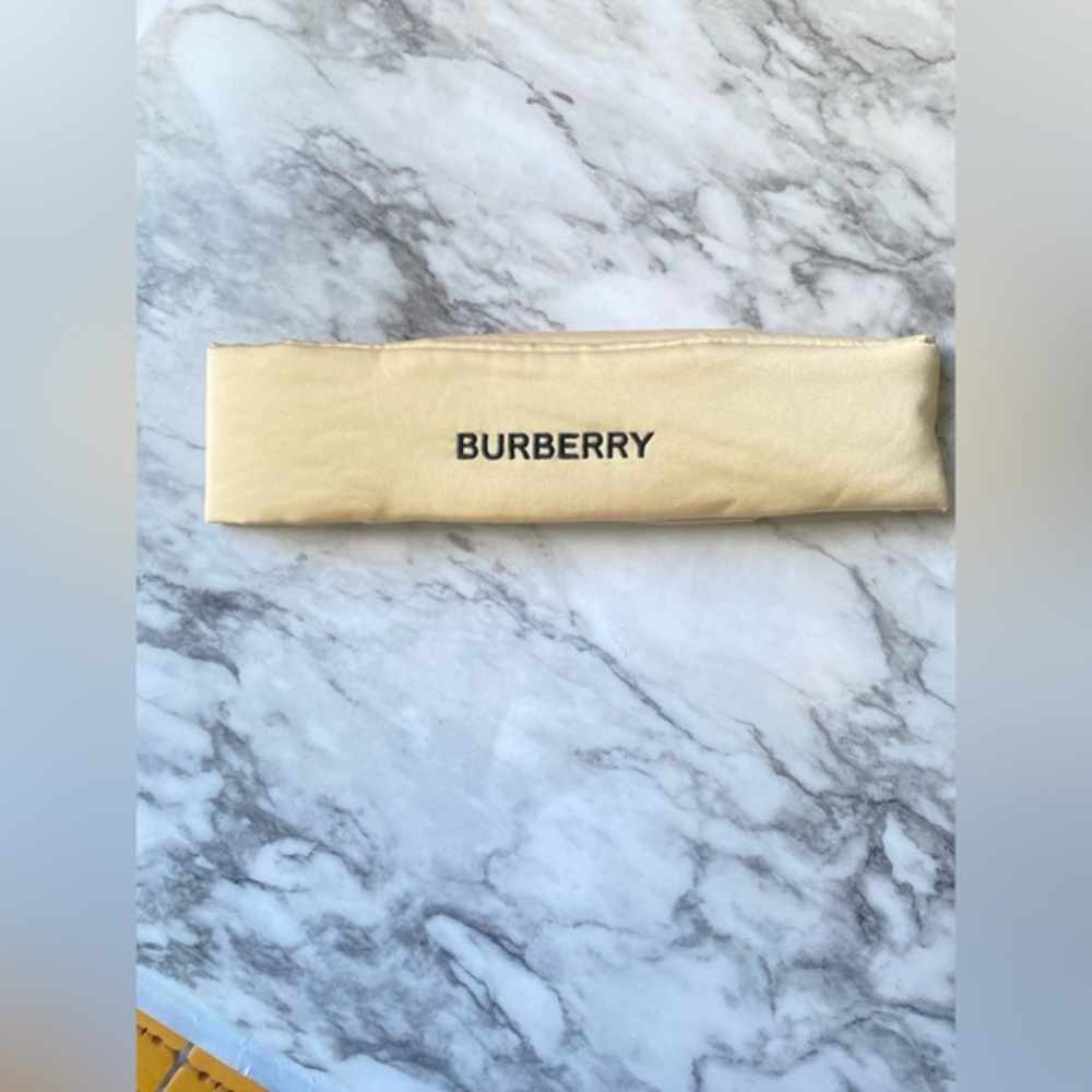 New Burberry Beauty Satin Head Band